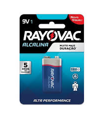 Bateria 9V - Rayovac