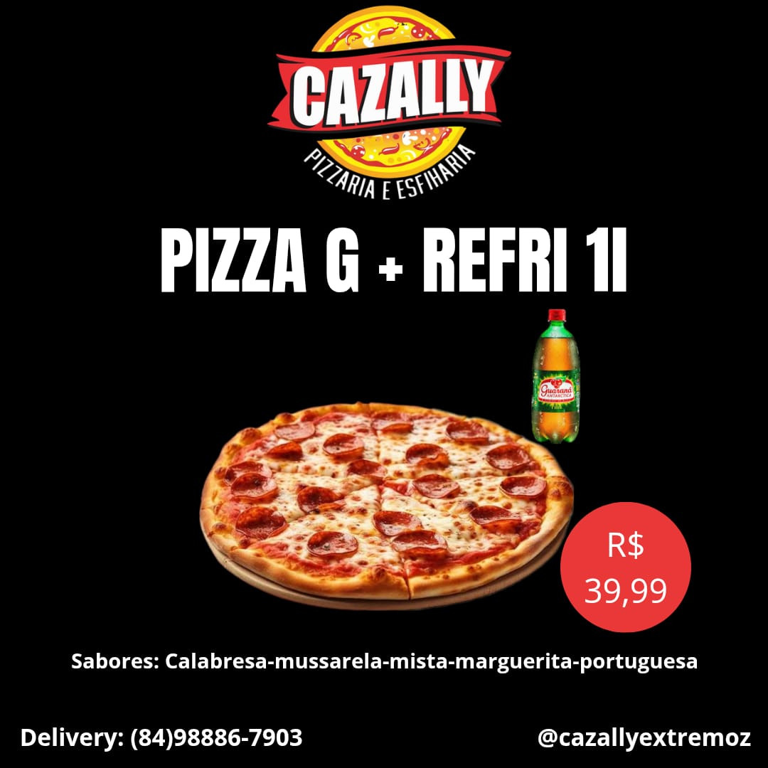 Pizza G + Refri 1L