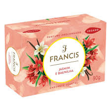 SABONETE FRANCIS JASMIM E BAUNILHA CX90G