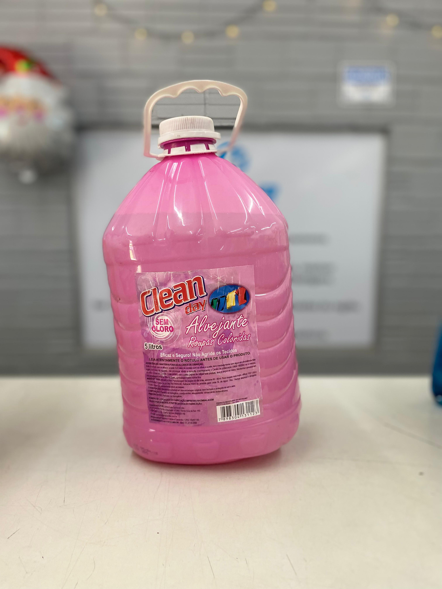 ALVEJANTE ROUPAS COLORIDAS S/ CLORO 5 LT