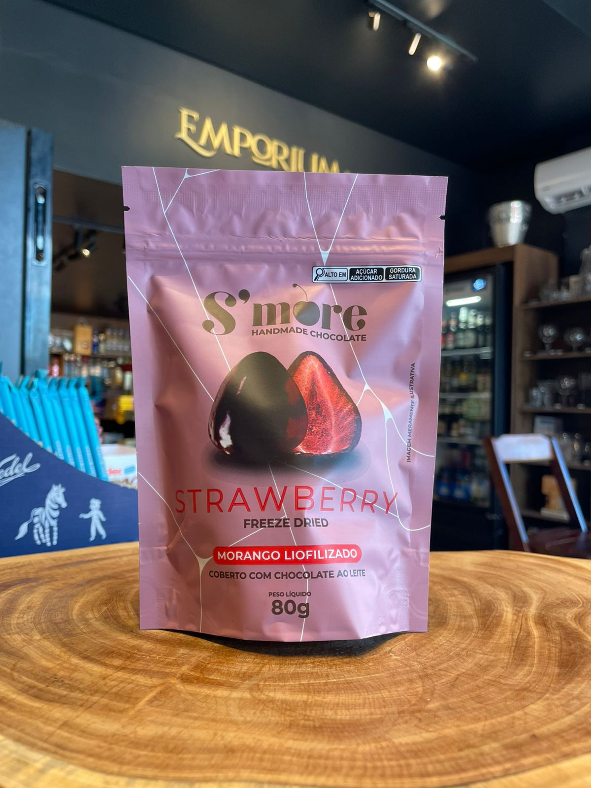 S’more Strawberry Chocolate ao Leite