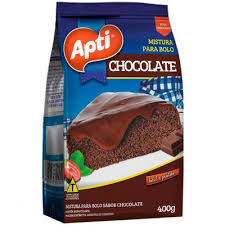 Mistura p/bolo Apti chocolate 400g