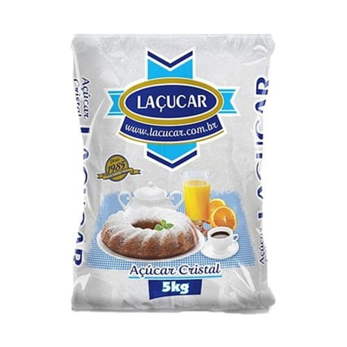 Açúcar Cristal Laçúcar 5kg