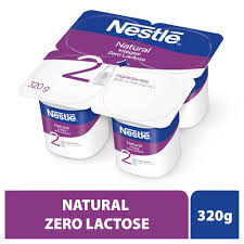 NESTLE IOGURTE NATURAL ZERO LACTOSE 320g 