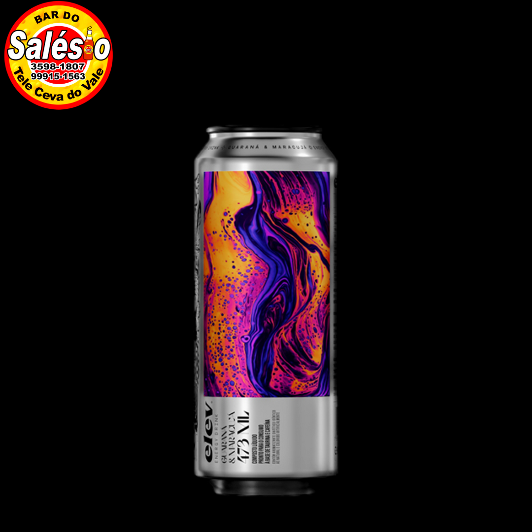 Elev guaraná e maracujá 473 ml