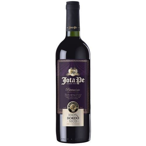 Vinho Jota Pe 100% Bordô Seco
