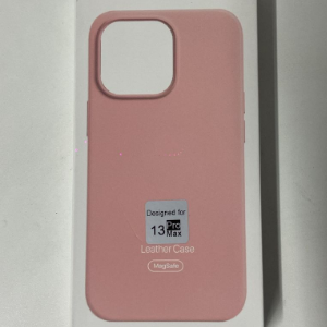 CAPA INDUCAO ROSA IPHONE 13 PRO MAX LEATHER CASE