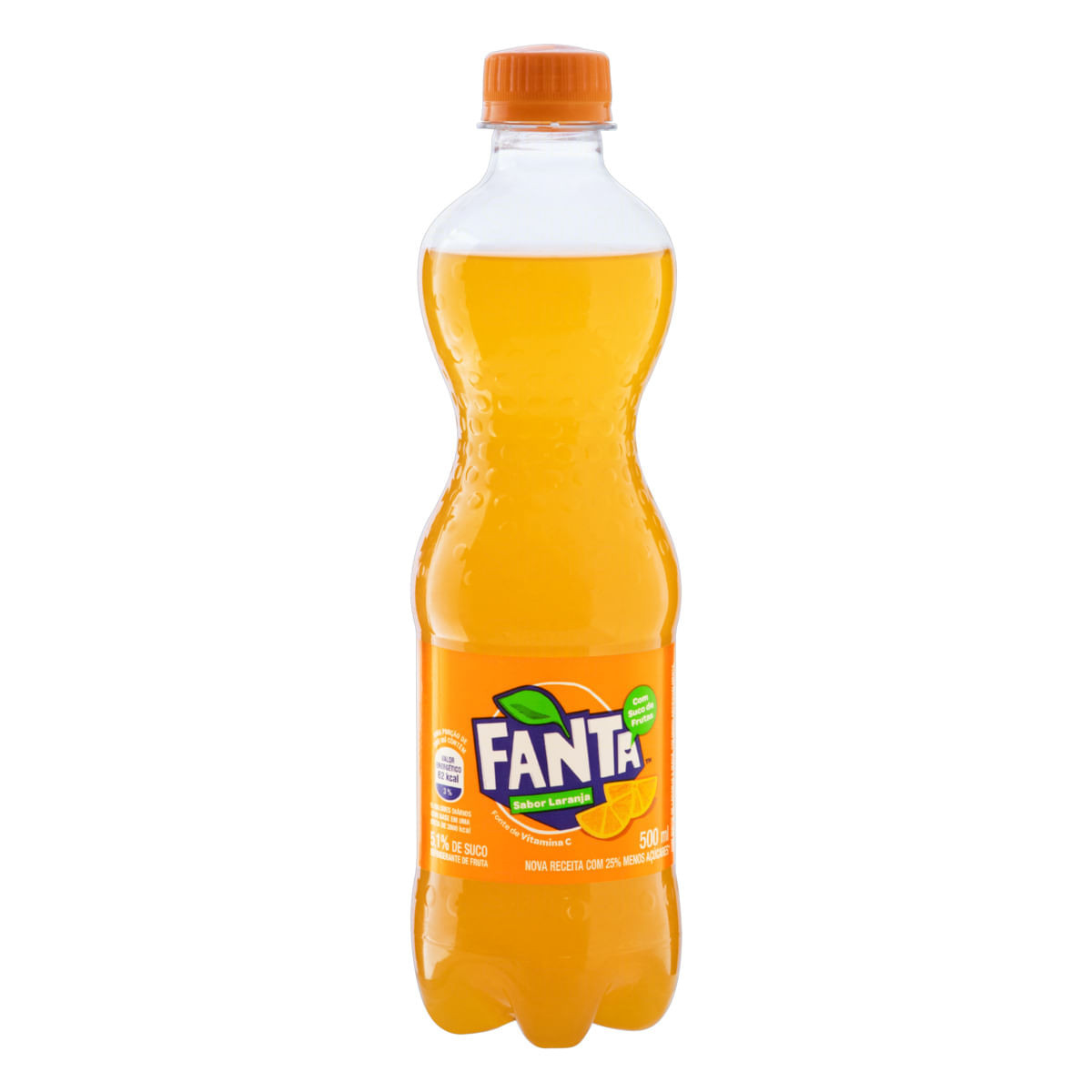 REFRIGERANTE FANTA LARANJA 500ML