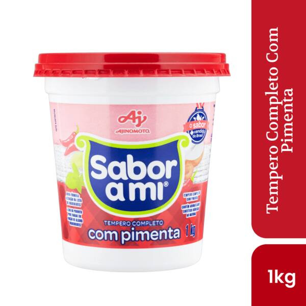 Tempero Completo Sabor a Mi com Pimenta 1kg