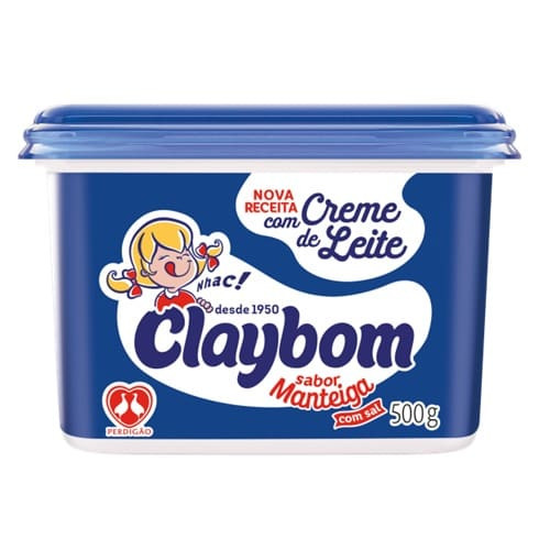 Margarina Manteiga com Sal Claybom 500g
