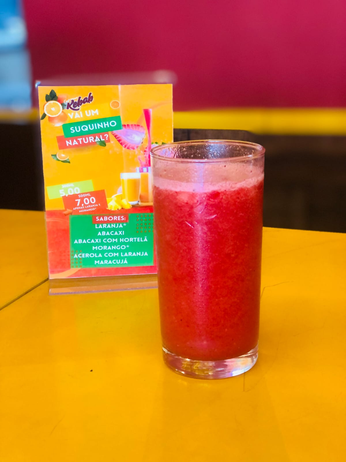 SUCO MORANGO 400ML