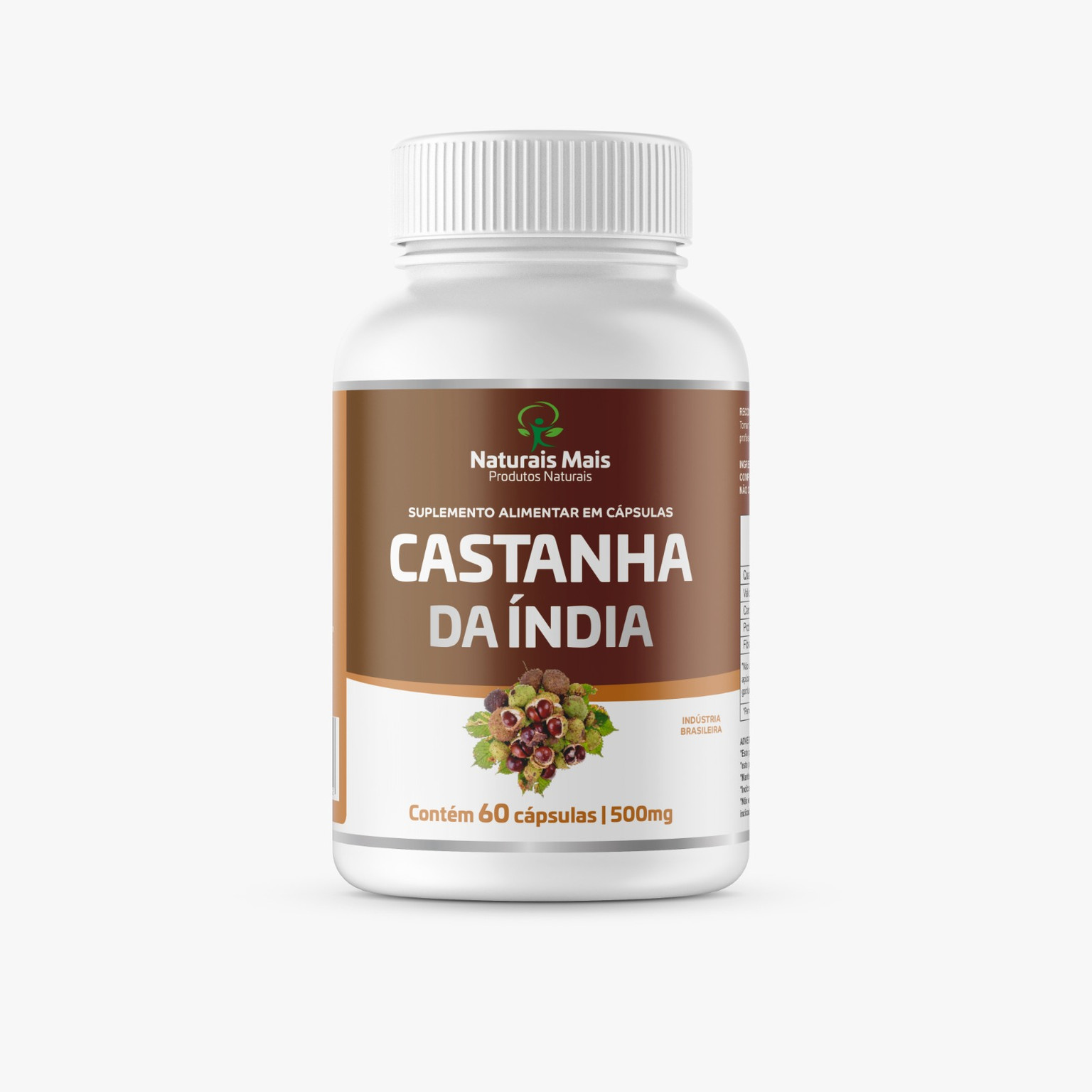 CASTANHA DA INDIA 60 CAPS