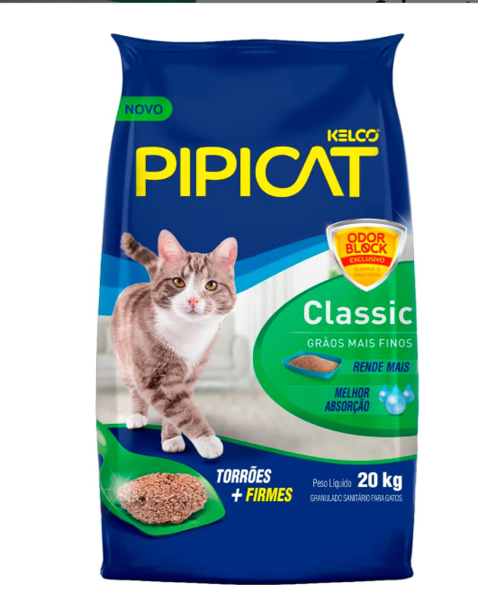 Areia  Pipicat Classic 20Kg