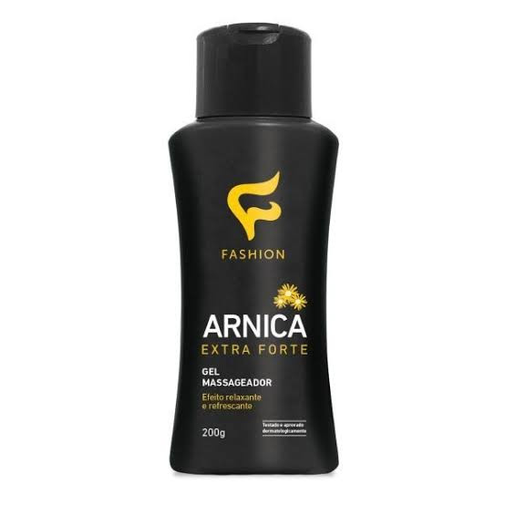 Gel Arnica Extra Forte Preta Fashion 200g