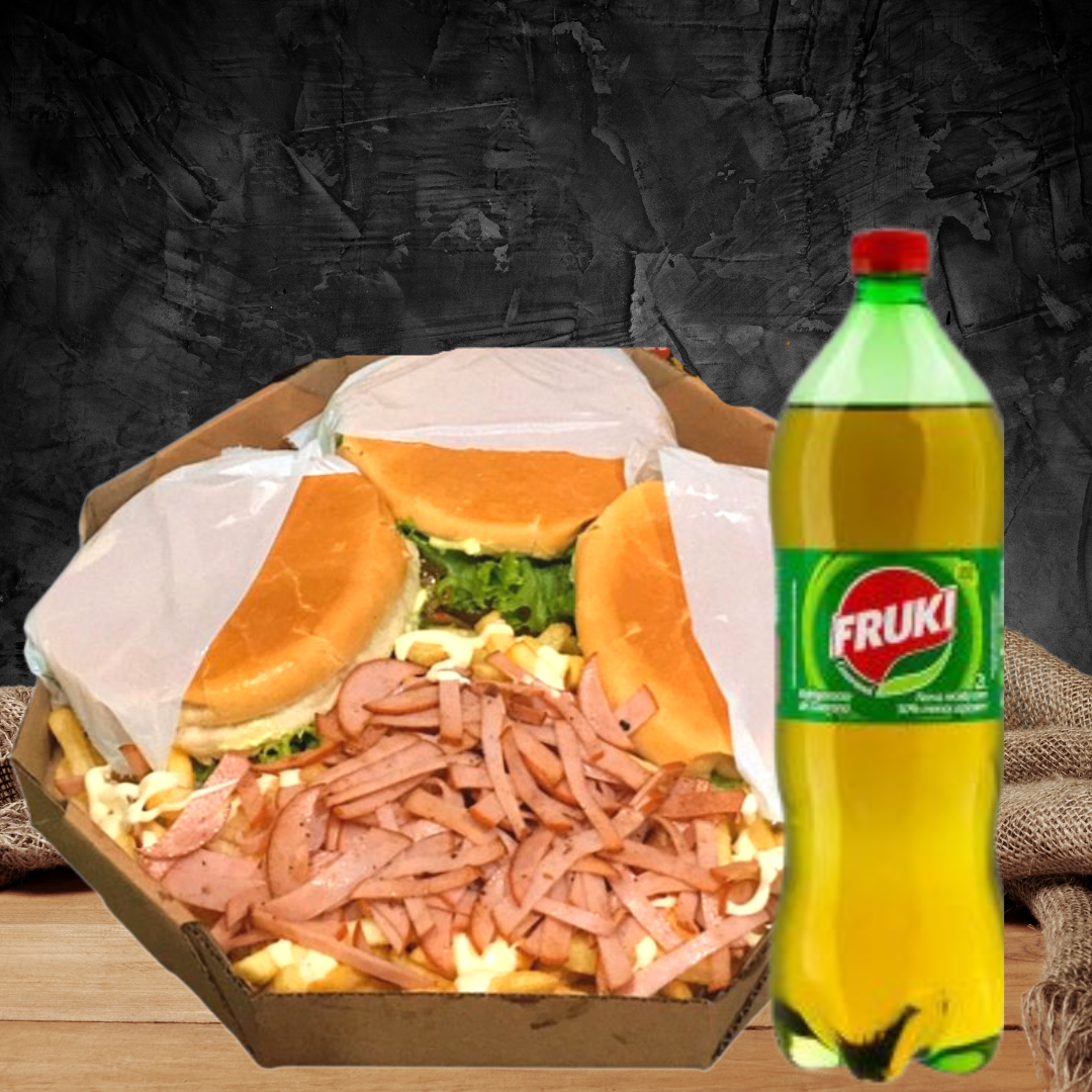 Combo de 3 xis  + FRUKI 2 LT