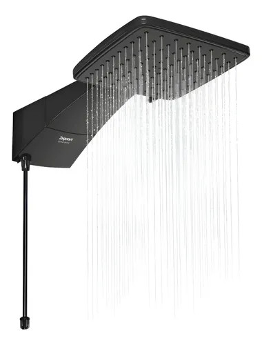 Chuveiro Zagonel Quadratta Black Eletronico 7700w 220v - Preto
