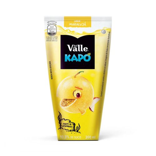 SUCO KAPO MARACUJA 200ML