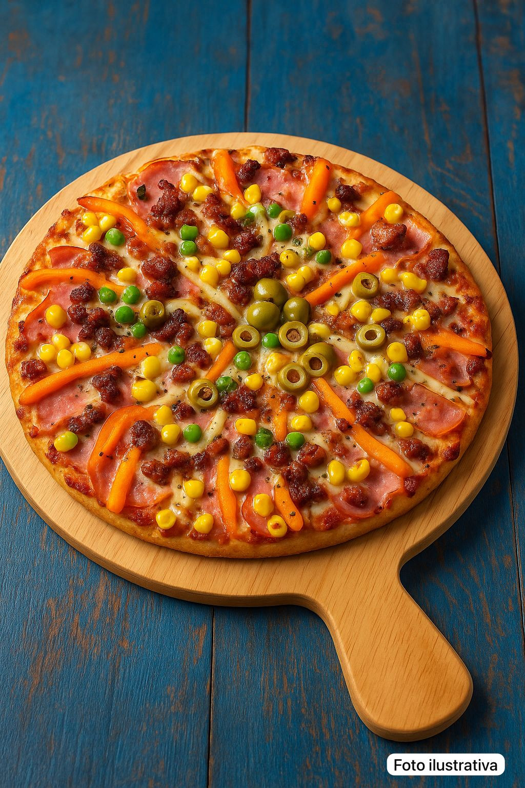 PIZZA DE LOMBINHO DE PORCO