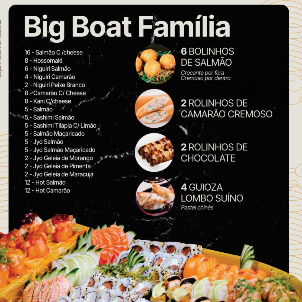 Big Boat Família  - 126 Peças