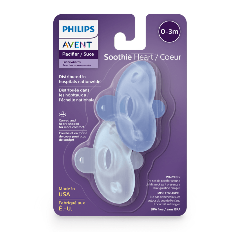 Chupeta Philips Avent Recém Nascido Soothie 0-3mes Tam1 Azul