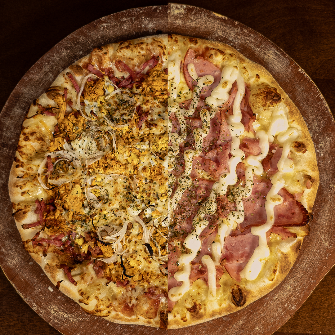 Pizza Dois Sabores Média