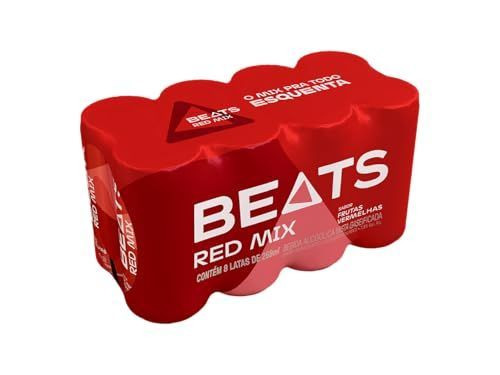 CERVEJA SKOL BEATS RED MIX LN 269ML PACK 06 UN