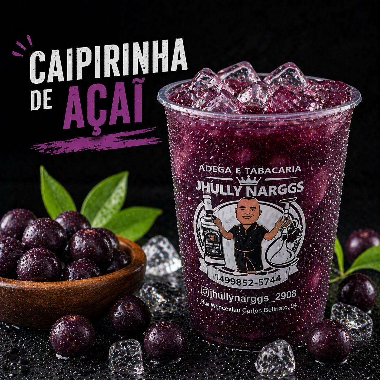 CAIPIRINHA AÇAI 700ML