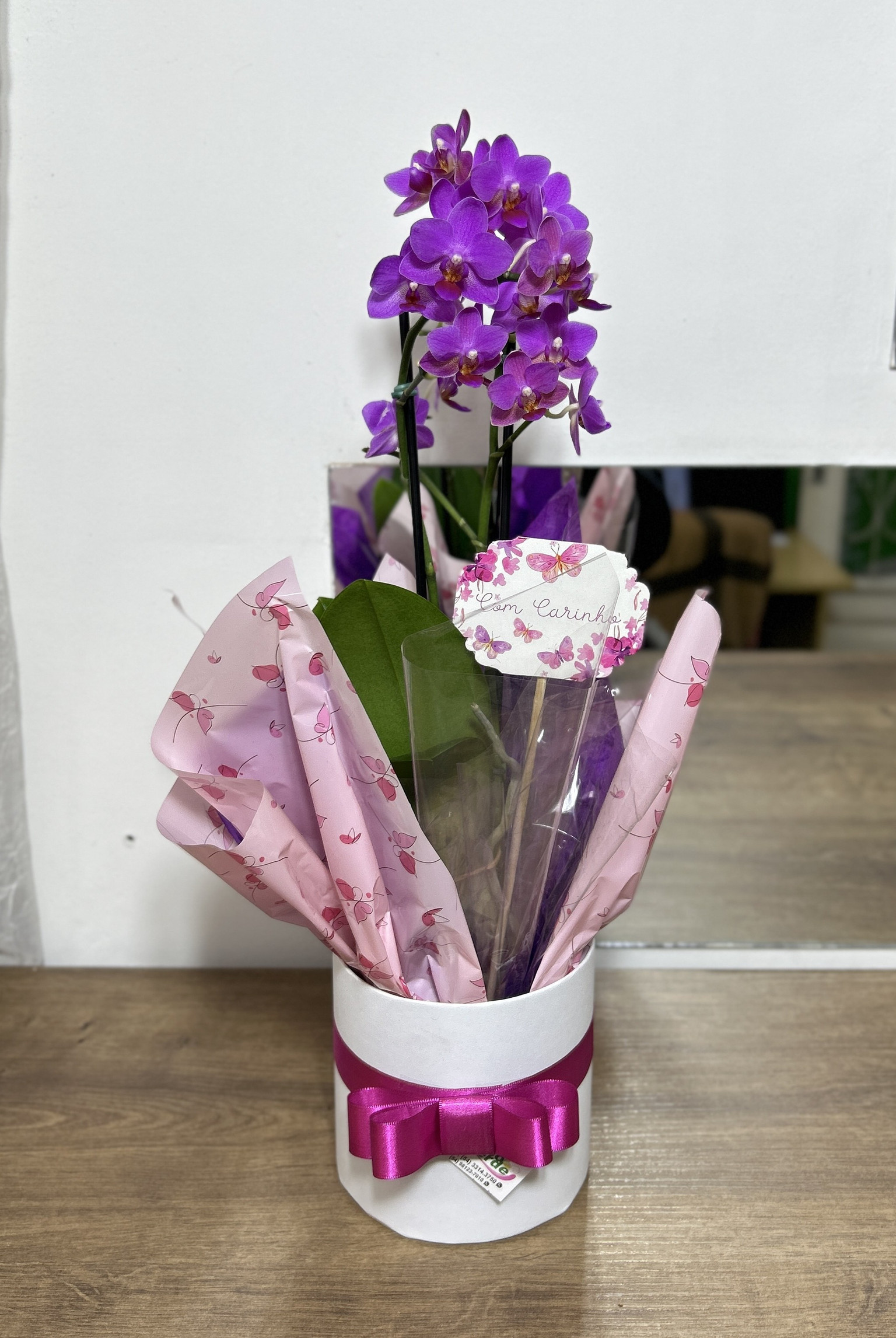 BOX DE ORQUÍDEA 