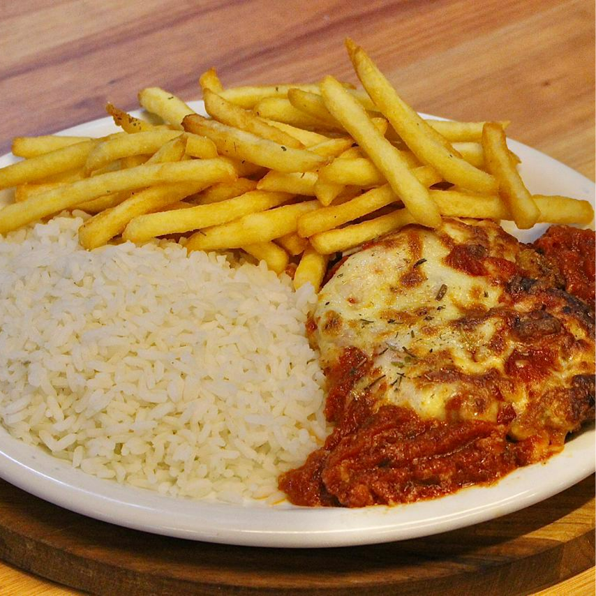 PARMEGIANA DE CARNE INDIVIDUAL