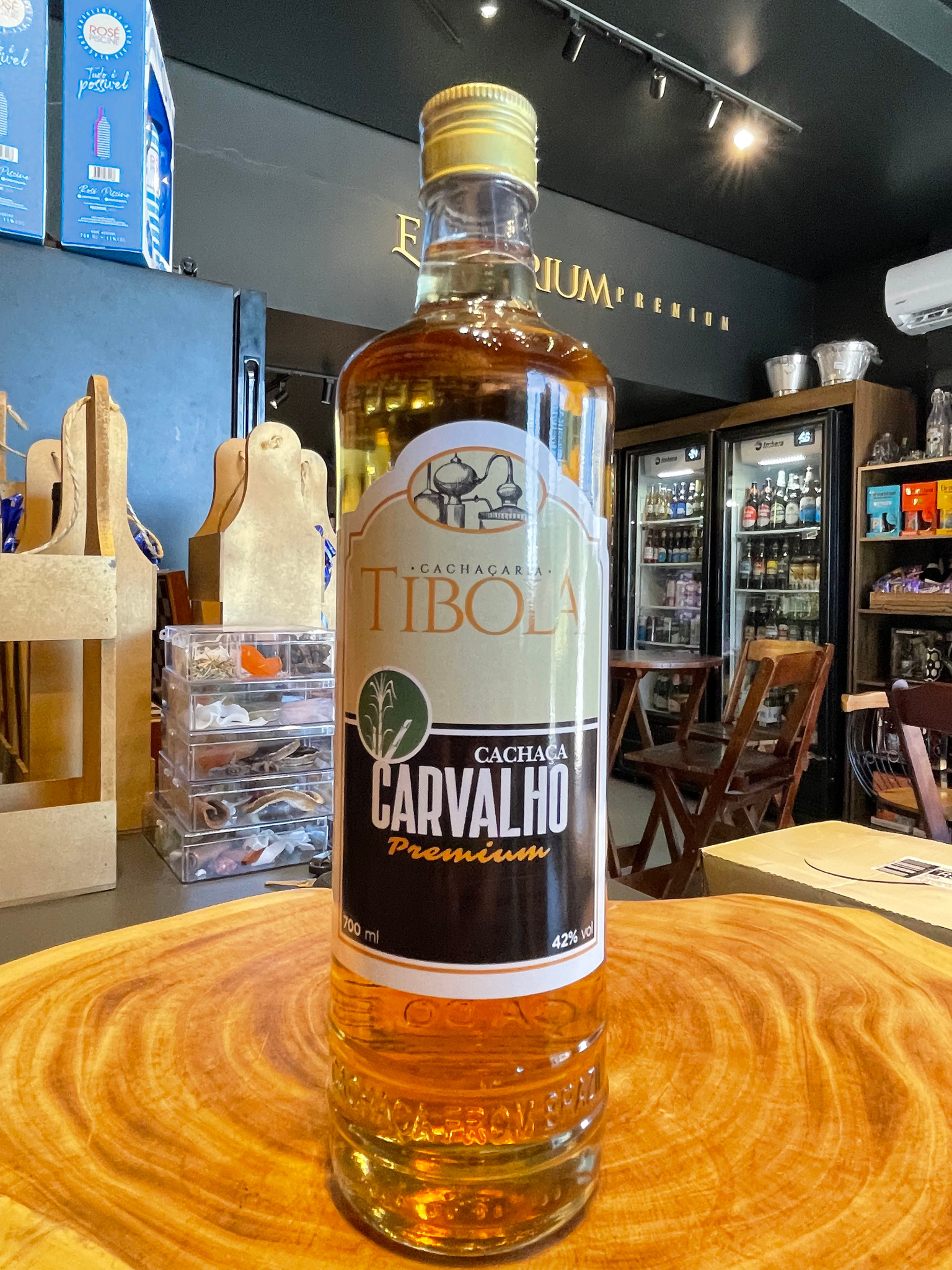 Cachaça Tibola Carvalho Premium 700ML