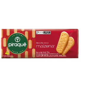 BISCOITO DE MAIZENA PIRAQUÊ 175G