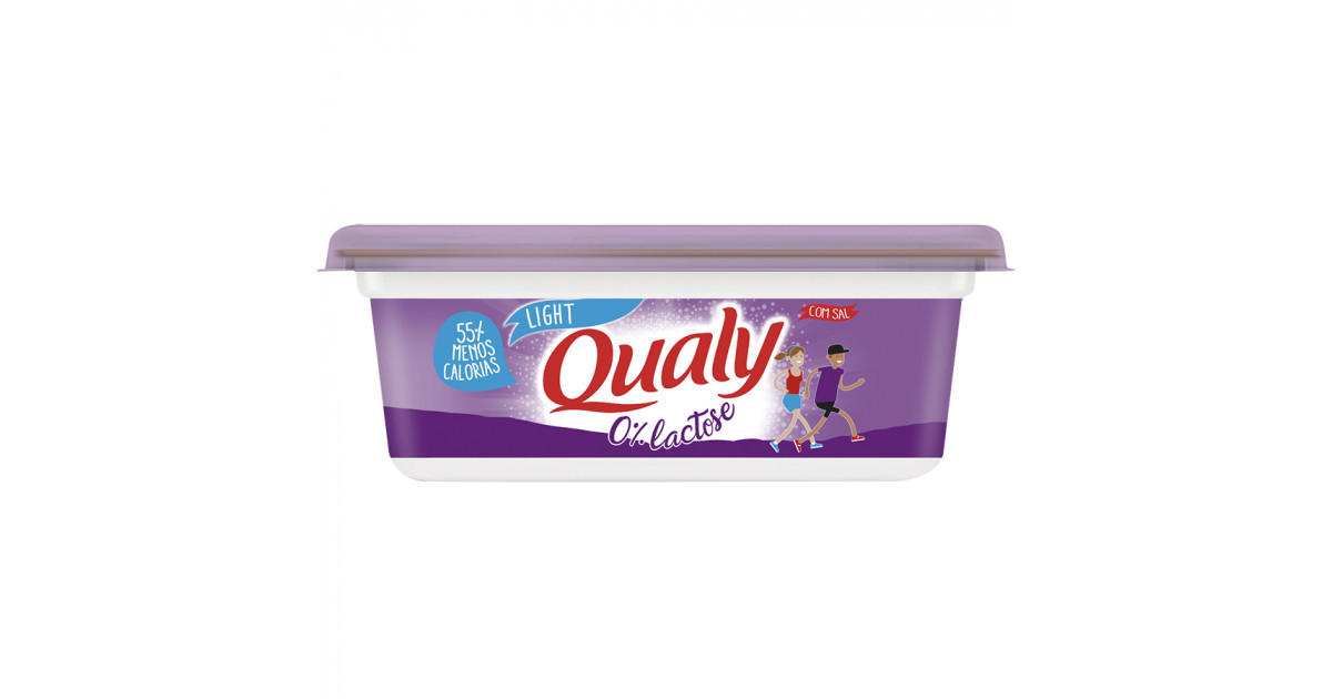 Margarina Qualy 250ml zero lactose