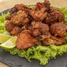 Frango a passarinho