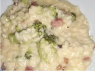 Risoto Bacon, Brócolis e Palmito
