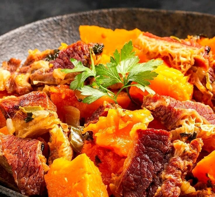 CARNE SECA COM ABÓBORA