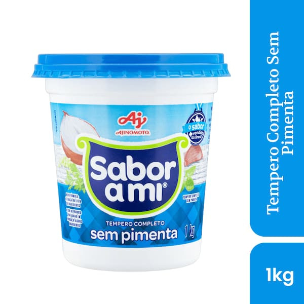 Tempero Pronto Completo sem Pimenta Sabor a Mi 1kg