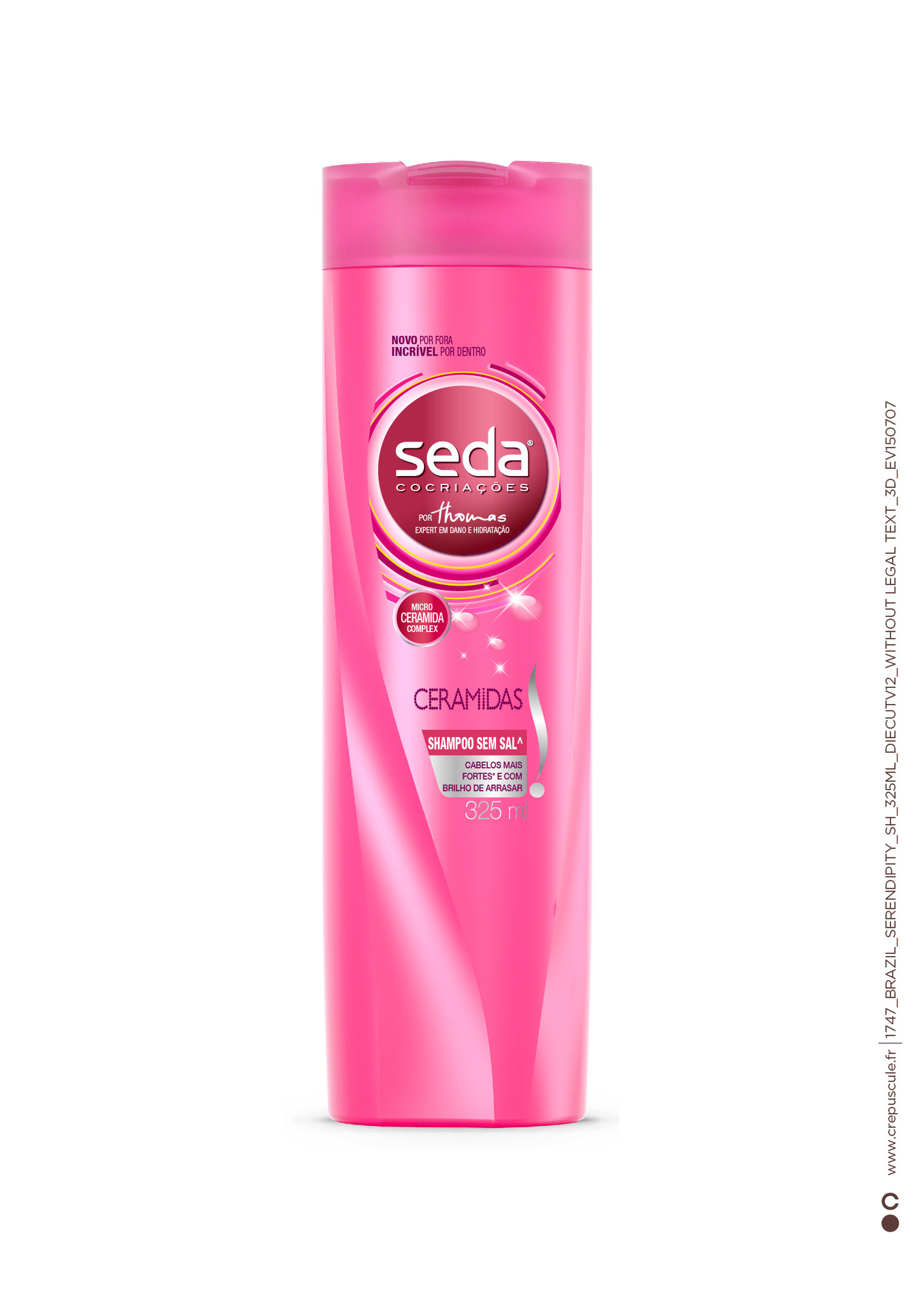 Shampoo Seda Brilho Ceramidas 325ml