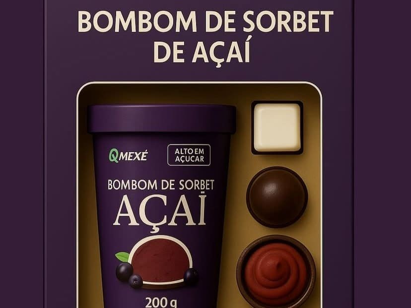 BOMBOM AÇAÍ QMEXE 200G