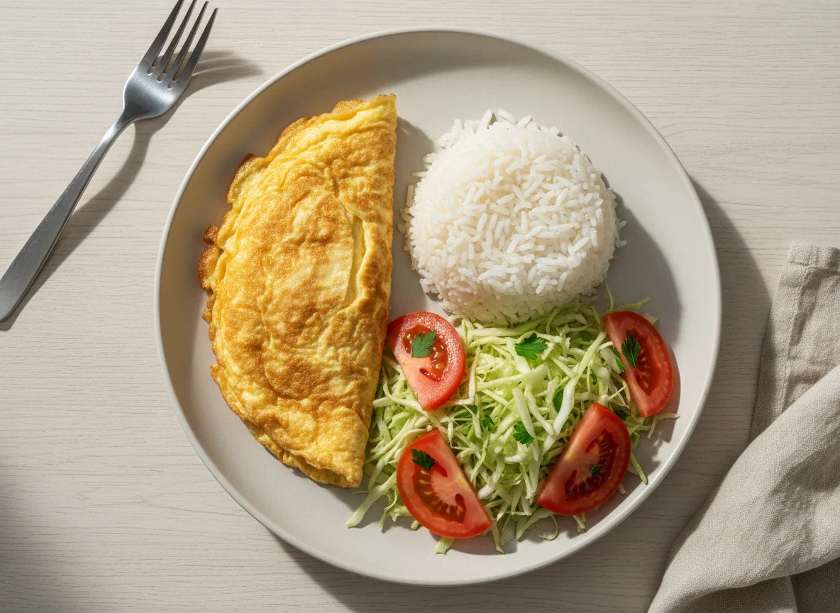 OMELETÃO ACOMPANHADO