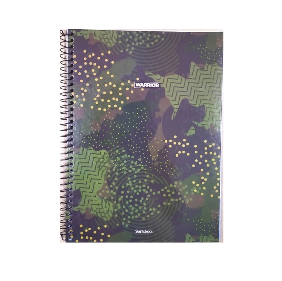 CADERNO UNIV. 1M ESP. 80F WARRIOR STARSCHOOL