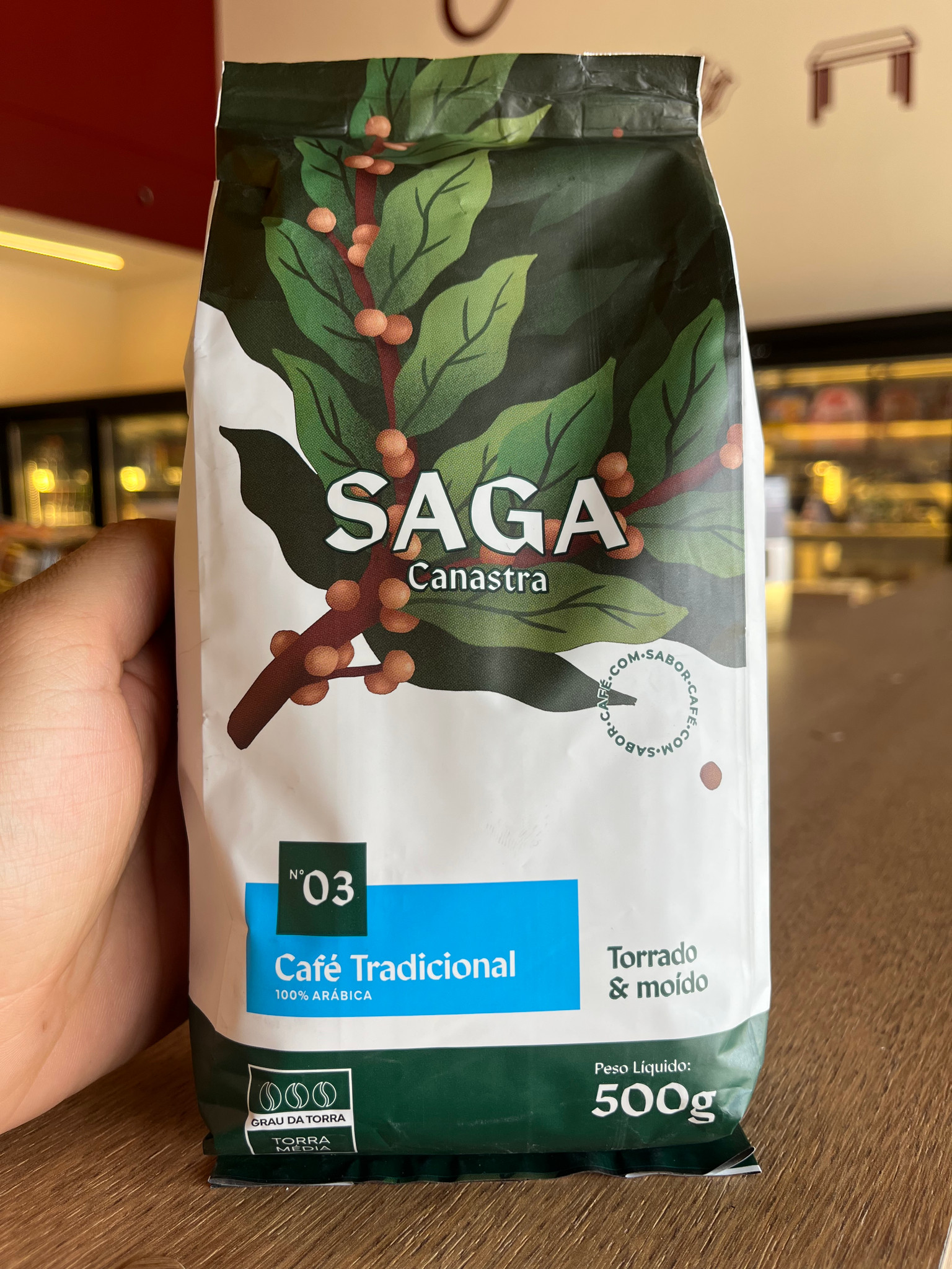 Café saga canastra tradicional - 500g 