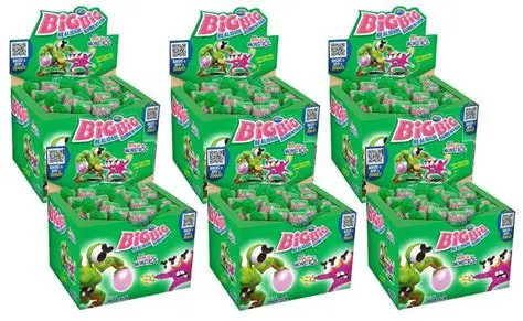 CHICLETE BIG BIG HORTELÃ (FOTO ILUSTRATIVA)
