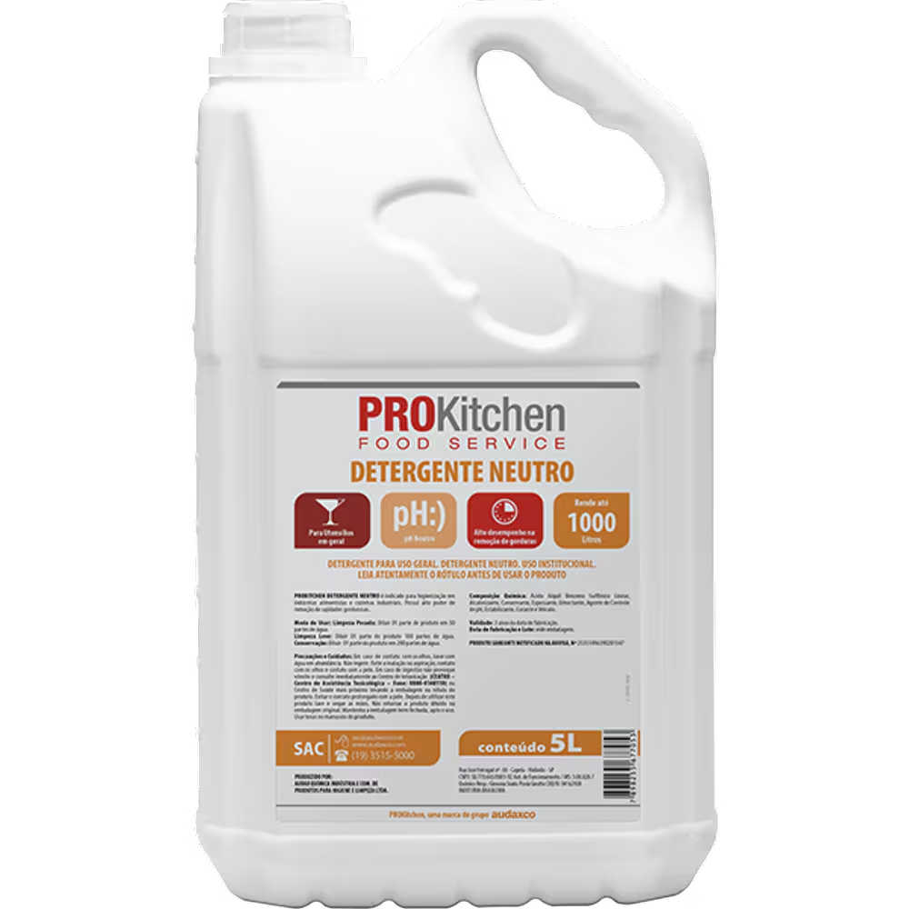 Detergente Neutro Prokitchen 5L