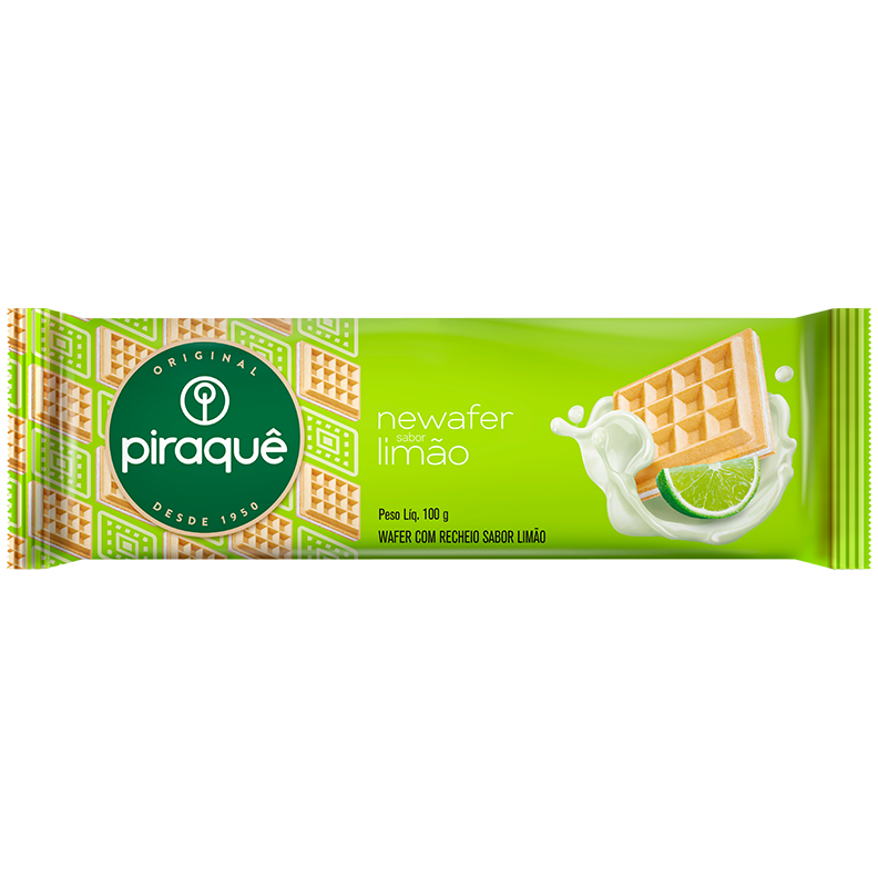 Bisc Piraque Newafer Limao 100g
