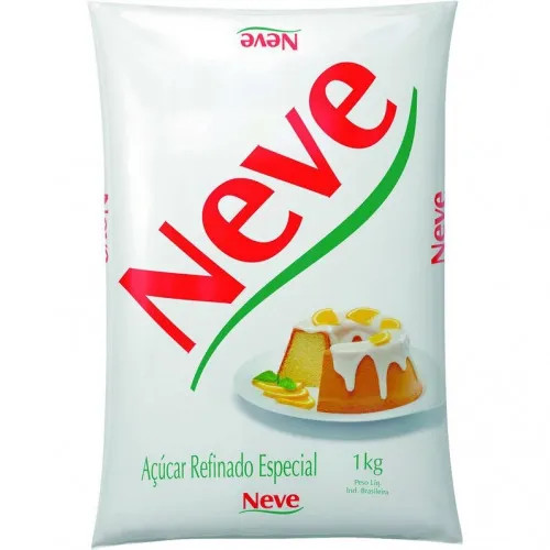 Acucar Refinado (Neve) 1Kg