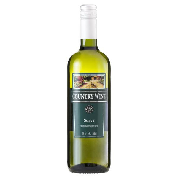 VINHO COUTRY WINE BRANCO SUAVE 750ML