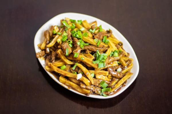 Carne com batata imperial