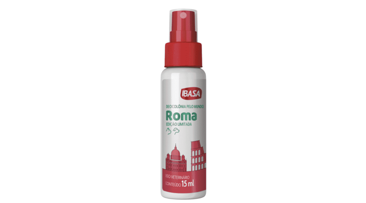 Deocolônia Ibasa pelo mundo - Roma 15mL