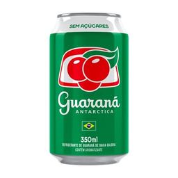 Refrigerante Guaraná sem Açúcar Antarctica 350ml