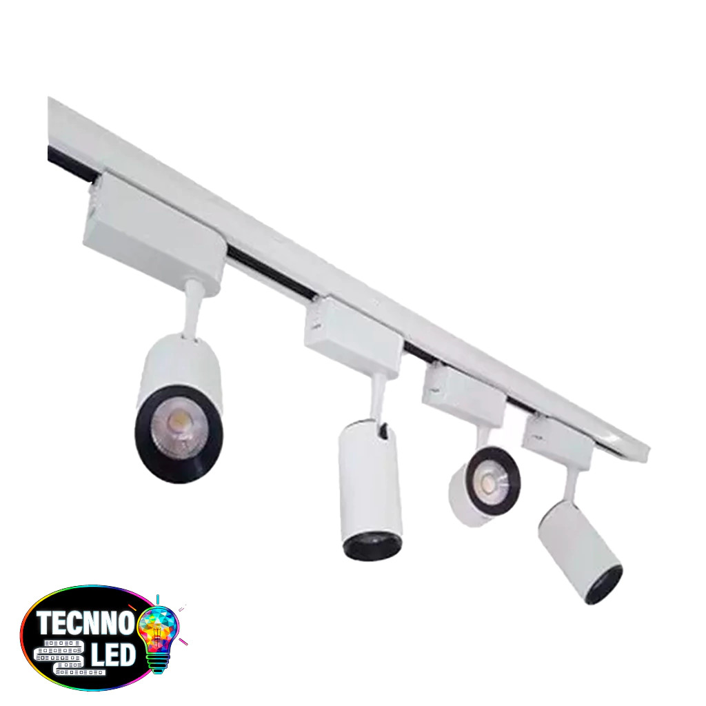 Trilho Eletreficado 1m Branco 